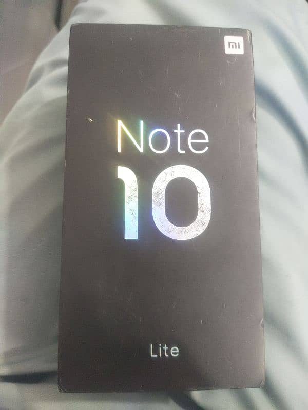 MI Note 10 lite Edge screen mobile phone 0