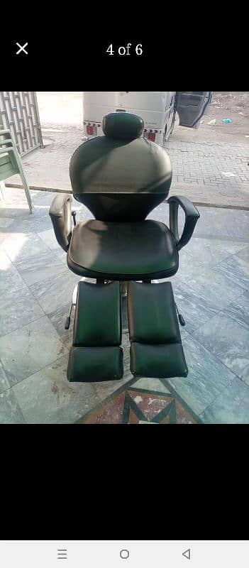 saloon sofa. barber chair. 2