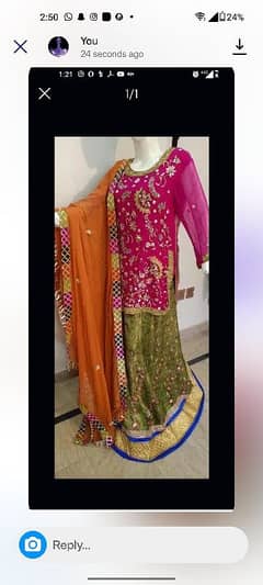 3 piece lehenga dupata shirt