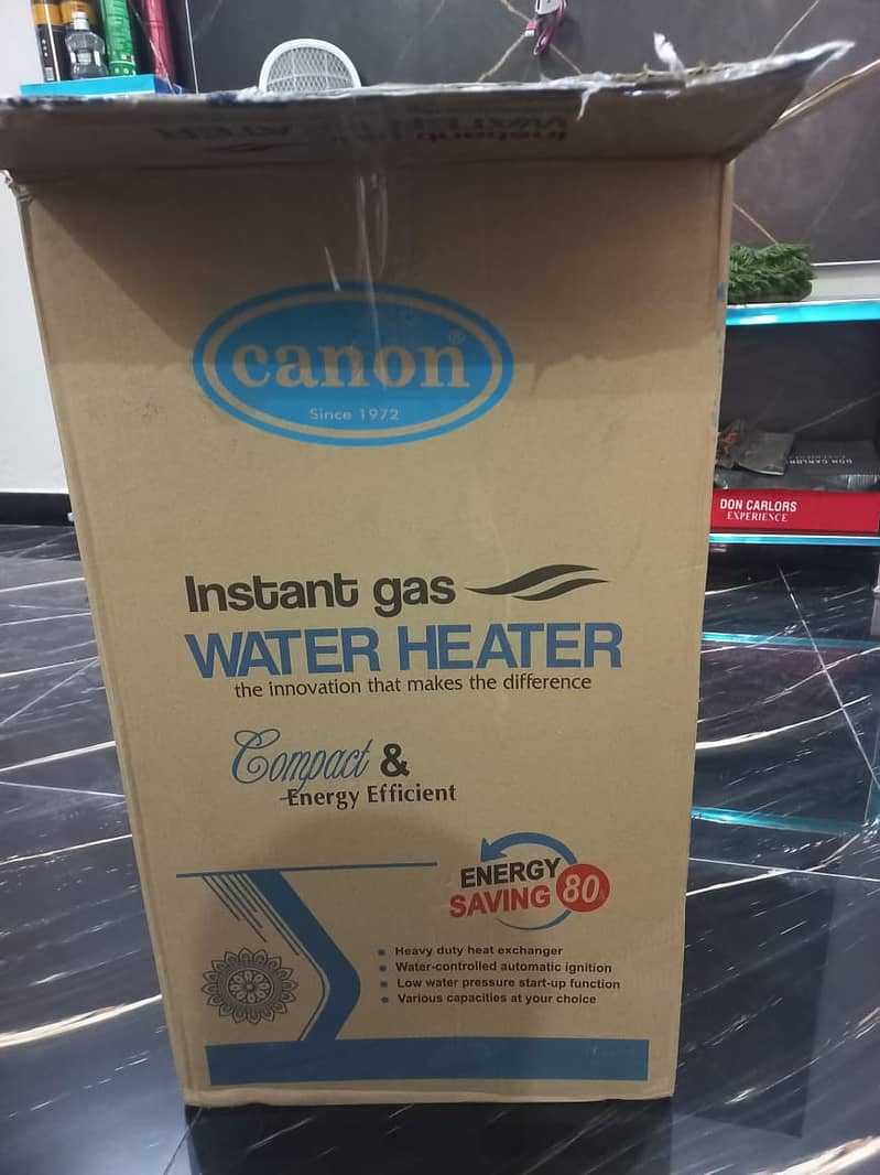 Canon Instant Gas geyser 10L 3