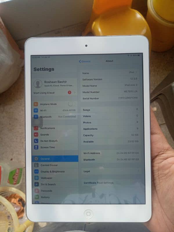 ipad mini 2 (32)gb . . . 0