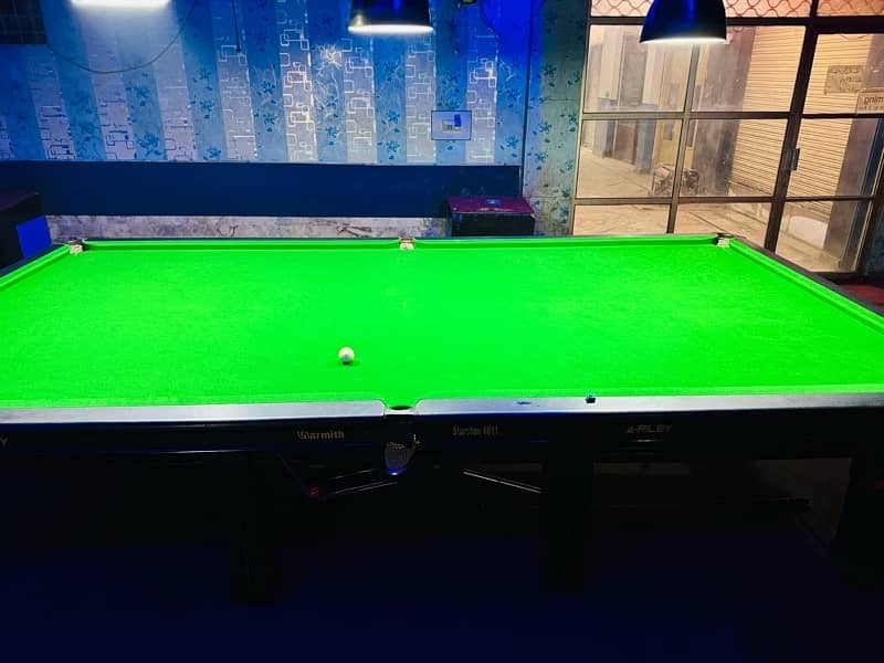 Very Good condition RILEY Snooker Table 6’ x 12’ 2