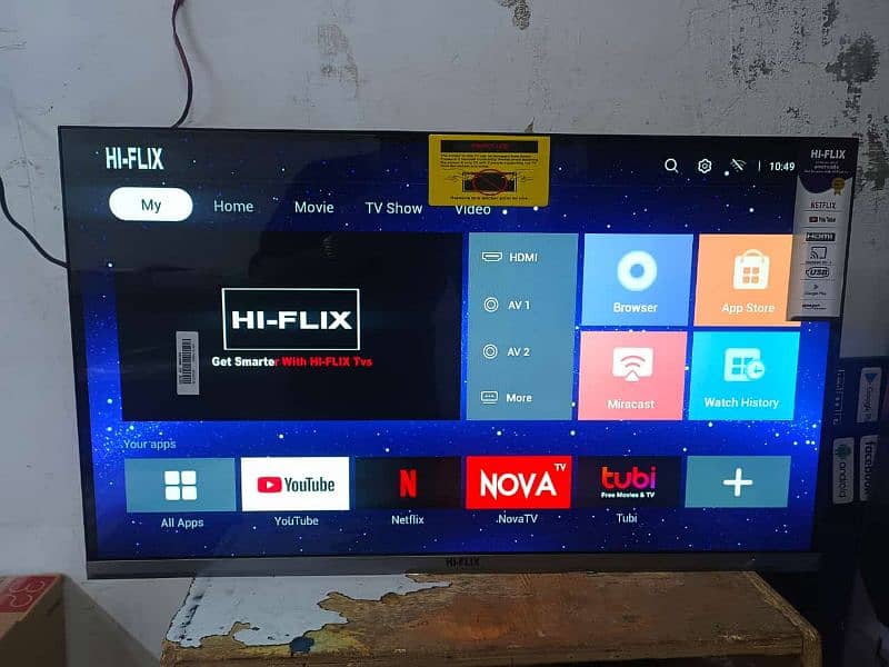 32" HI-FLIX LED TV WHATSAPP: . 0/3/0/6/2/2/4/9/4/5/1 0