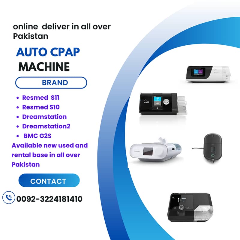 Auto Cpap Machine Resmed S11, S10 ,Dreamstation ,Dreamstation2 BMC 0