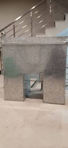 Steel loader box