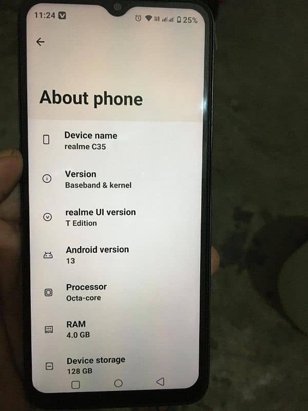 realme c35 4+4 128 exchange possible with good mobile 1