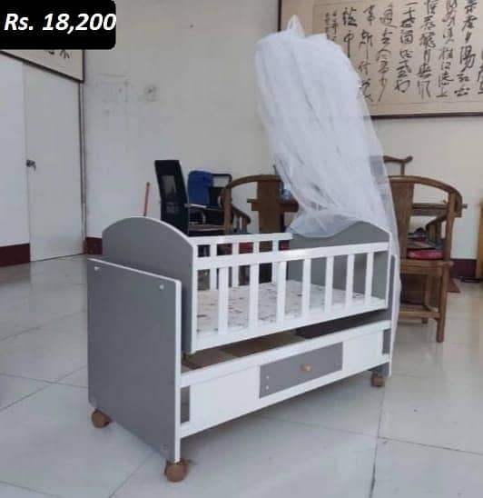 Baby cot | wooden cot | kids bed | kids crib coat | Kids Furniture 3