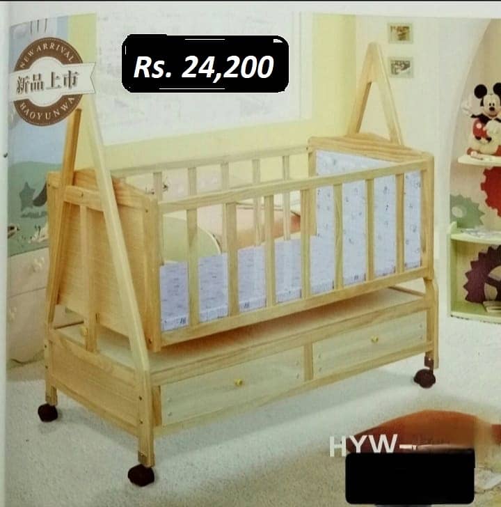 Baby cot | wooden cot | kids bed | kids crib coat | Kids Furniture 17