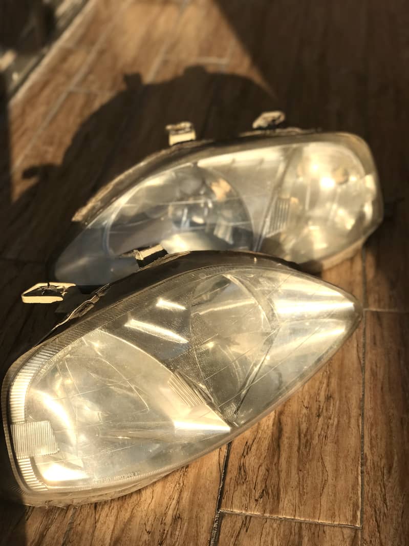 Civic 2000 front headlights for sale 3