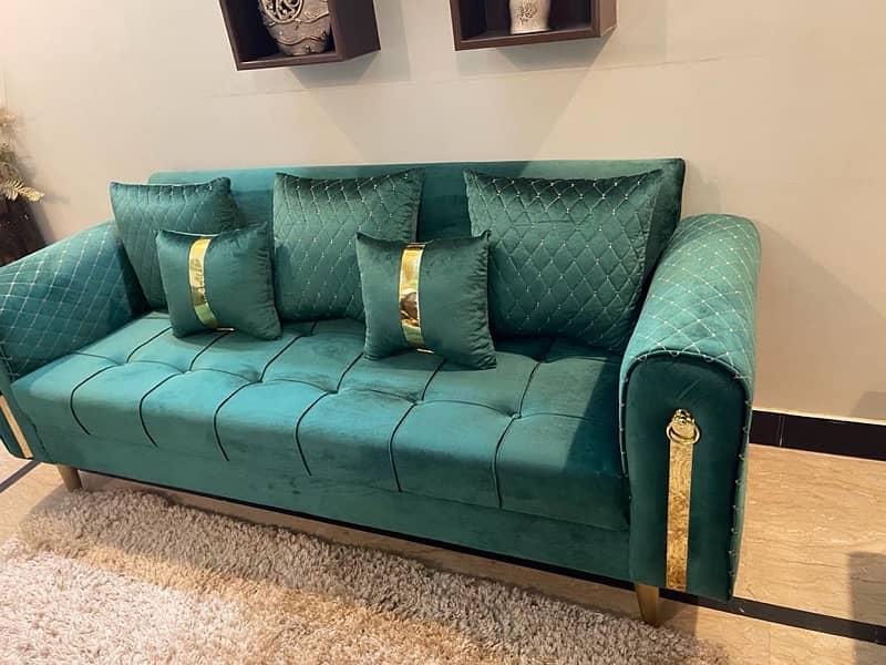 7 seater sofa brand new quality with center table 5