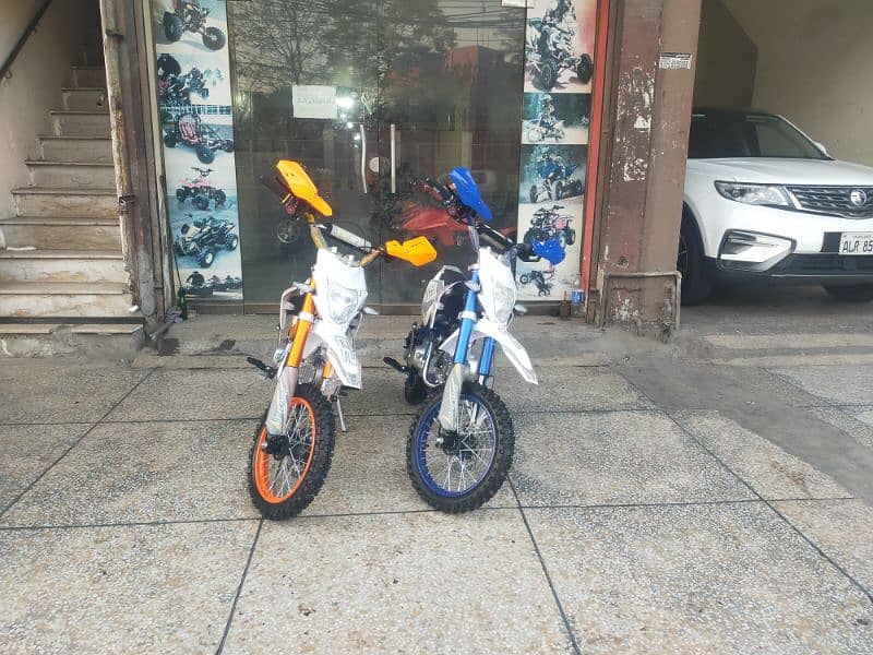 Latest 124cc Sports Mini Dirt Bikes & Atv Quad Delivery In All Pak 3