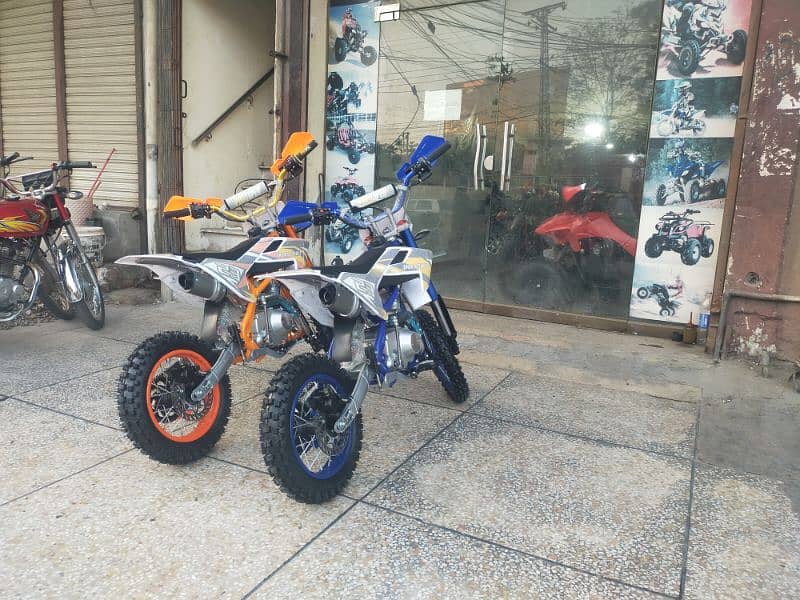 Latest 124cc Sports Mini Dirt Bikes & Atv Quad Delivery In All Pak 5