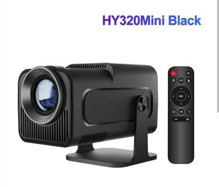 Hd projector HY320 Mini Projector android multimedia 4K 8K Cinema 16