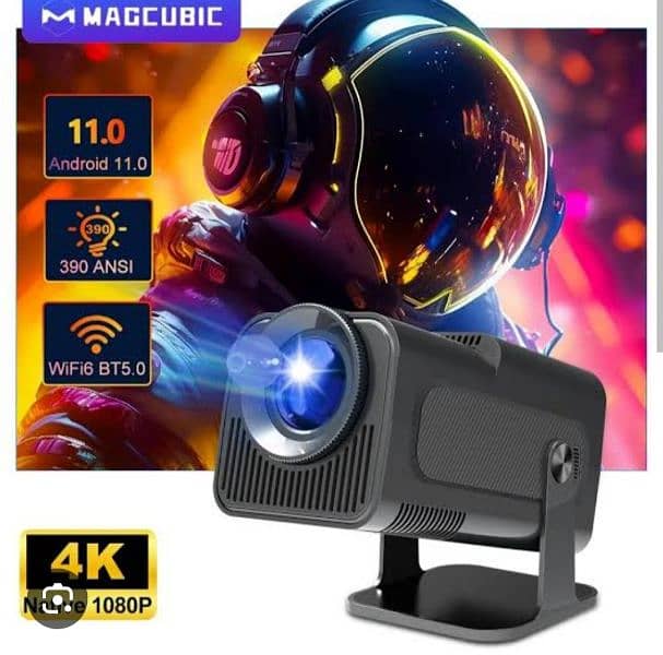 Hd projector HY320 Mini Projector android multimedia 4K 8K Cinema 19