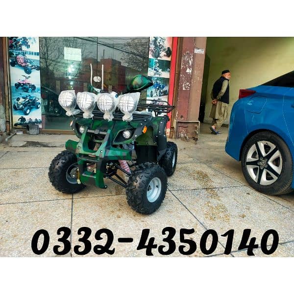 124cc Best For Hunting Atv Quad Bikes Delivery In All Pakistan 0