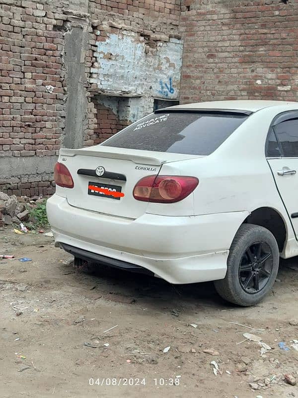 Toyota Corolla XLI 2004 0