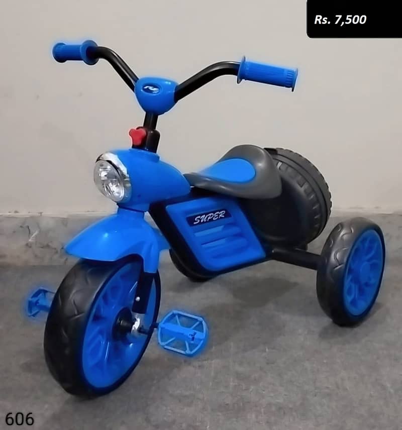 Kids Tricycles | Baby 3 wheel cycles | 4 light and music | Pohish seat 1