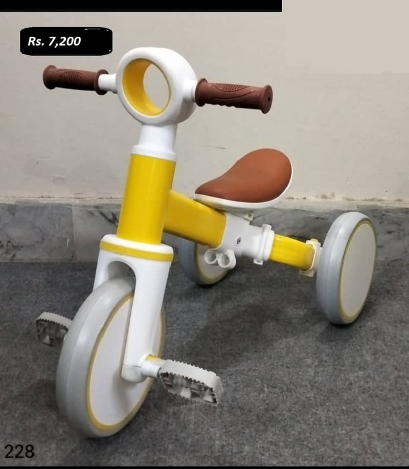 Kids Tricycles | Baby 3 wheel cycles | 4 light and music | Pohish seat 2