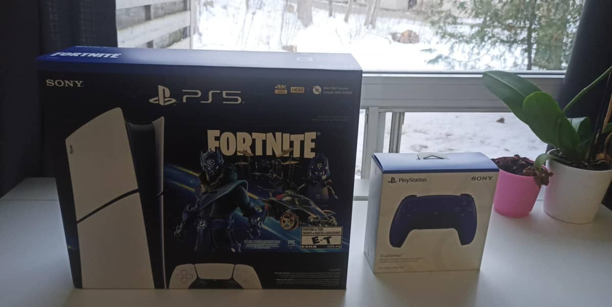 PS5 SLIM BOX PACKED/Fortnite addition PlayStation 5 for sale 1