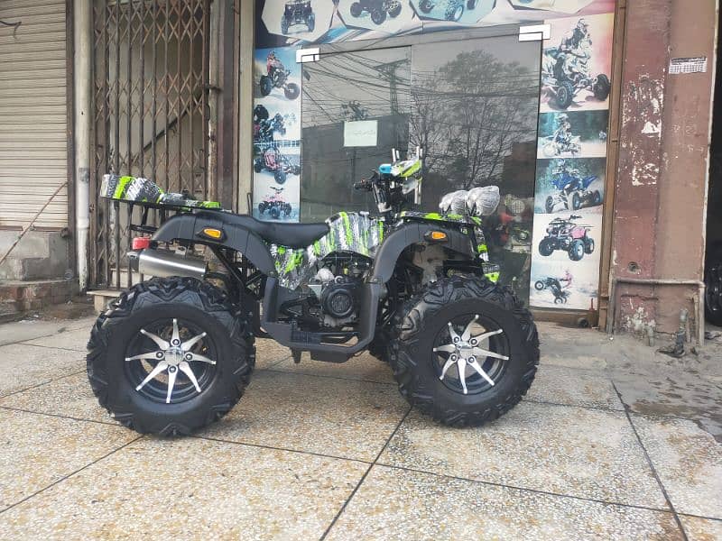 Monster 250cc Auto Engine Atv Quad 4 Wheels Bikes Delivery In All Pak 1