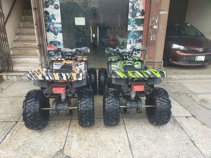 Monster 250cc Auto Engine Atv Quad 4 Wheels Bikes Delivery In All Pak 2