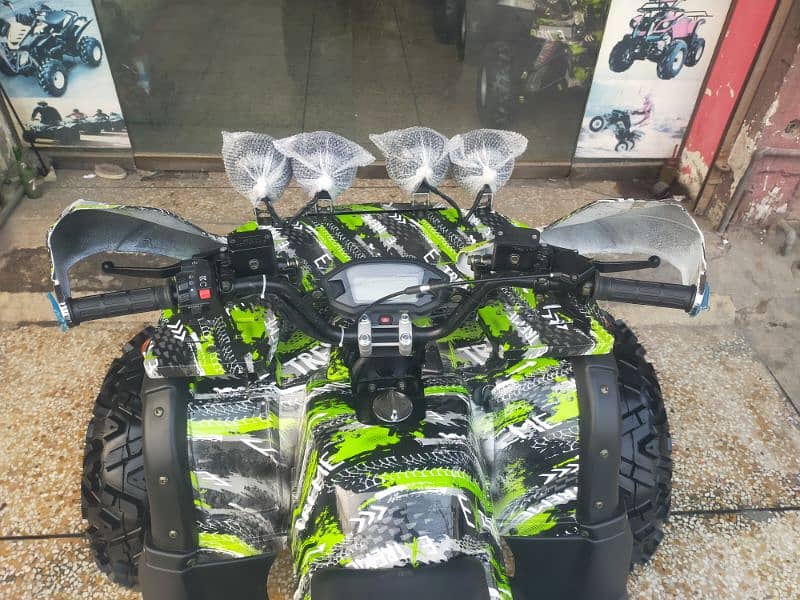 Monster 250cc Auto Engine Atv Quad 4 Wheels Bikes Delivery In All Pak 7