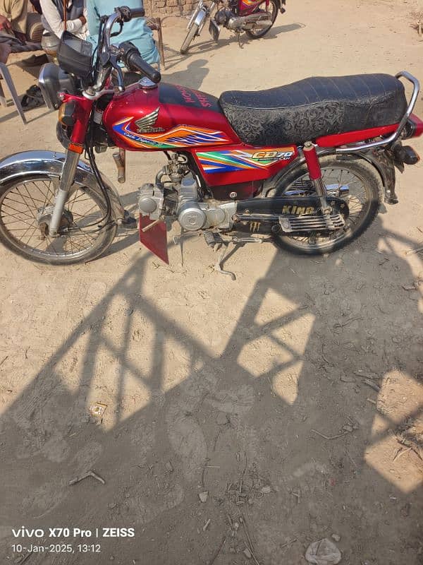 Honda 70 saf condition Koi masla nahi copy kagaj pure 0315,7210,583 0