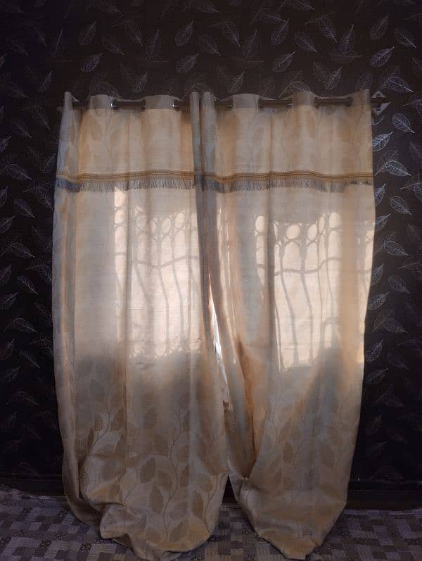 New curtains 4*8 size Rs. 1200 0