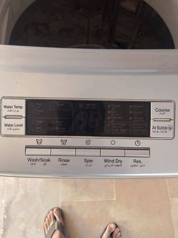 Automatic washing machine/ one touch machine 4