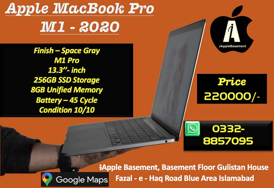 M1 Apple MacBook Pro Used 0