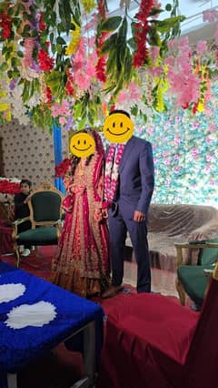 One time used Libas e khas brand bridal dress