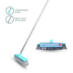 Zidello Sparkling Max Broom With Foldable Rod (4ft) – New Arrival