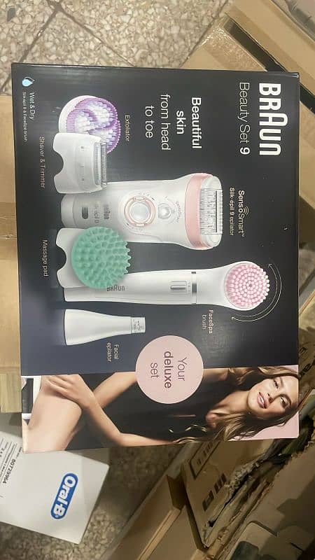 Braun Silk-Epil  Epilator,s complete sets Available. 18