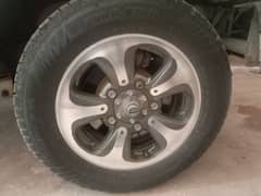 jeep alloy wheels/rims & tyre's 15" set