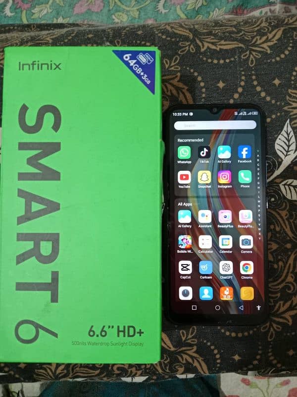 Infinix smart 6 mobile for sale 1