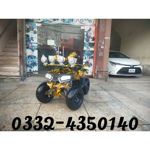 125cc Sports Bumper Model Atv Quad Bikes Delivery In All Pakistan 0