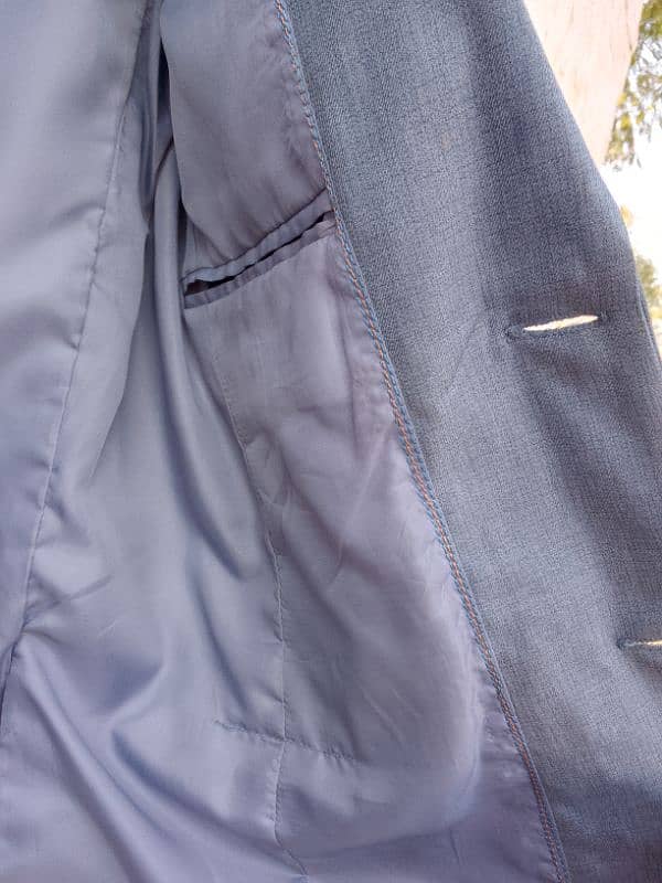 2 Piece Pant Coat Suit Grey Color 2