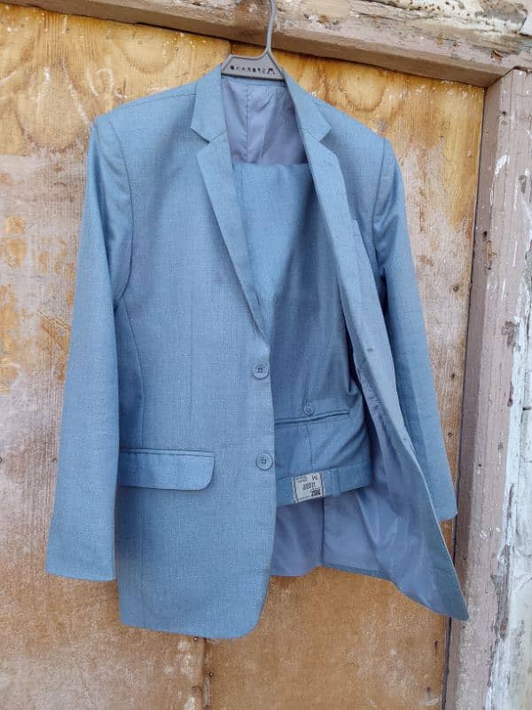 2 Piece Pant Coat Suit Grey Color 7