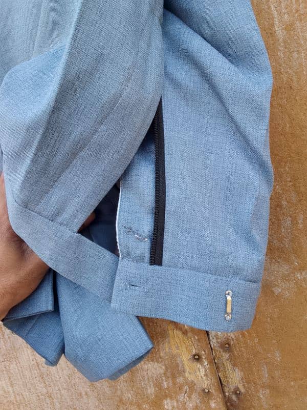 2 Piece Pant Coat Suit Grey Color 12