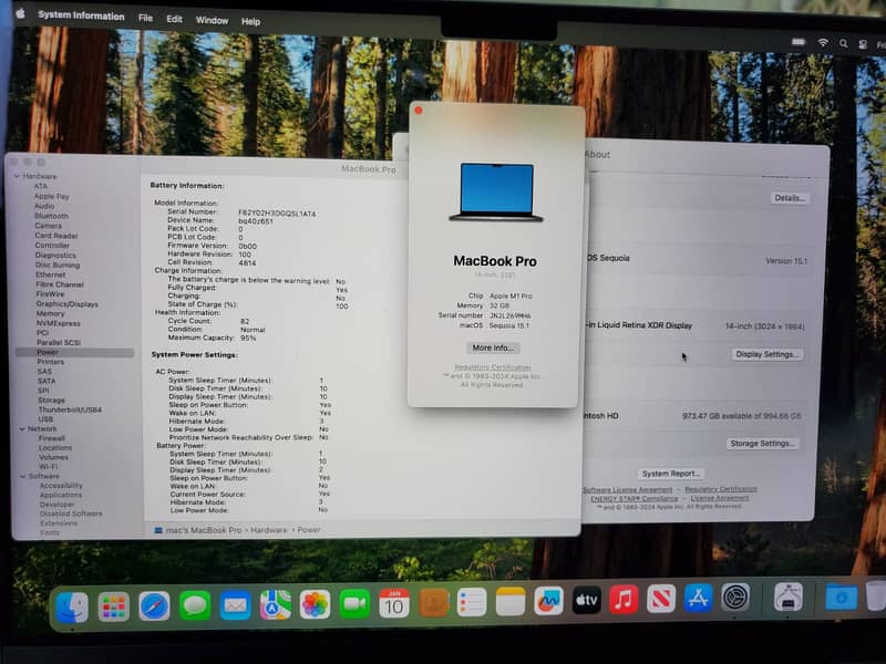 CTO MACBOOK M1 PRO 2021 14" 32GB RAM 1TB SSD  APPLE CARE PLUS 0