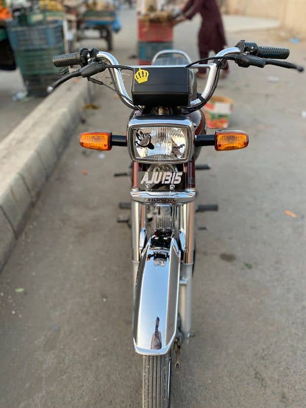 Honda CD 70 for Sell only Whatsapp 03168577331 0