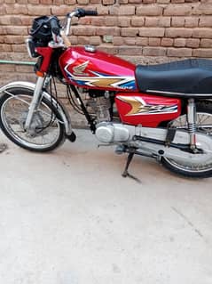 Honda 125 Golden Number