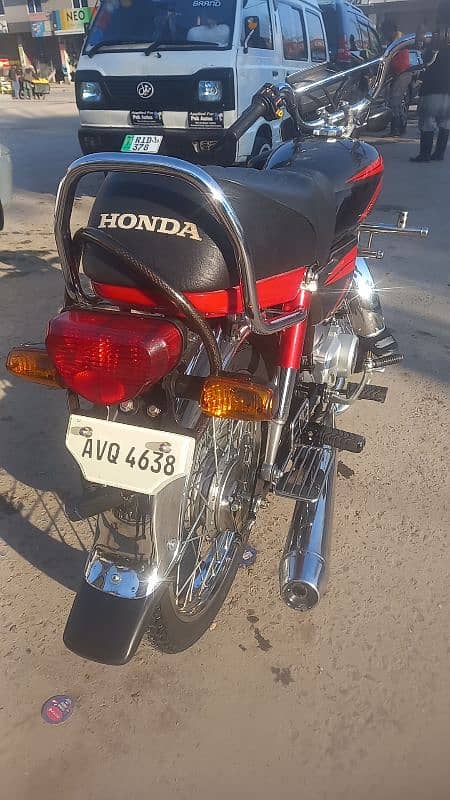 Honda CD 70 Bike Used 4