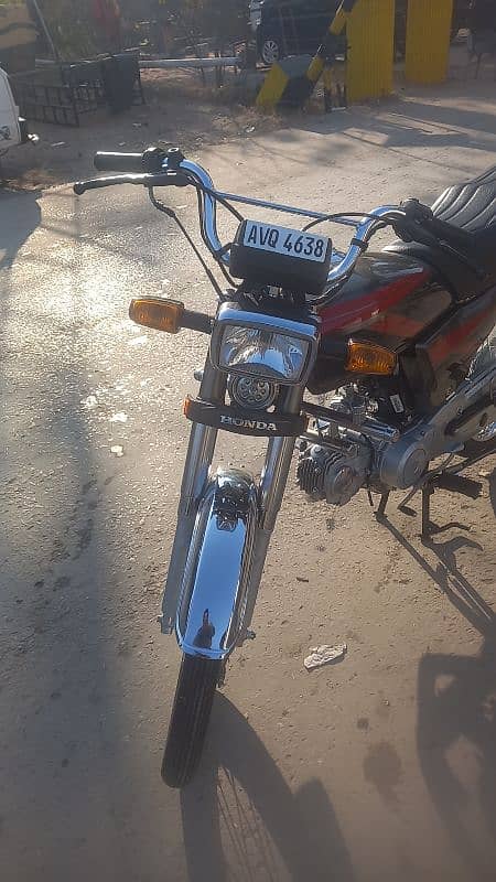 Honda CD 70 Bike Used 6