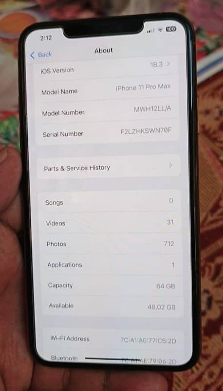 iPhone 11 pro max PTA approve 6