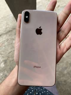 iPhone XS Max pta provide battery original 74% golden color