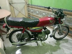 Honda CD70 Red Colour 2014/15 Model