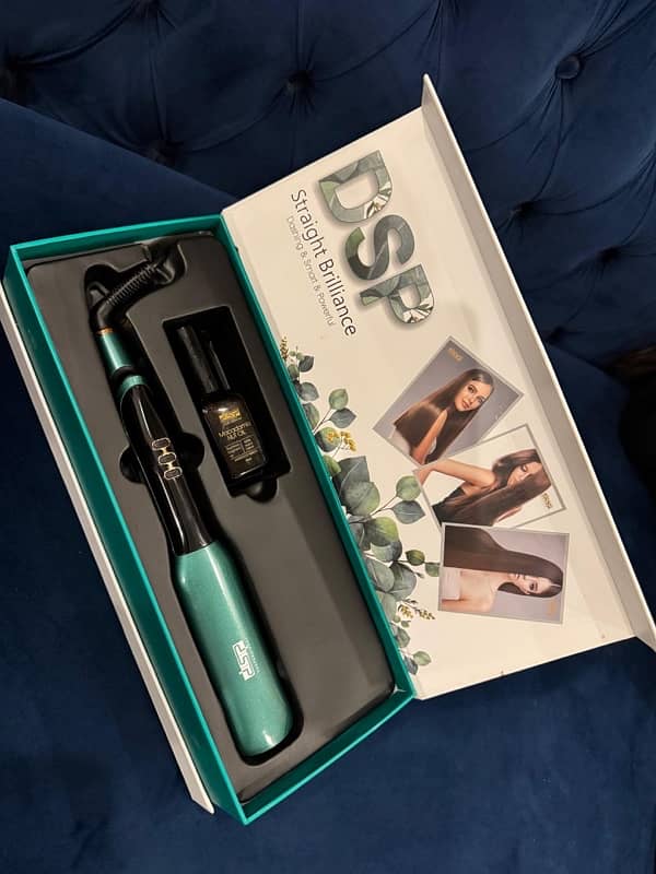 Dsp straightner with full packaging and box with serum 5