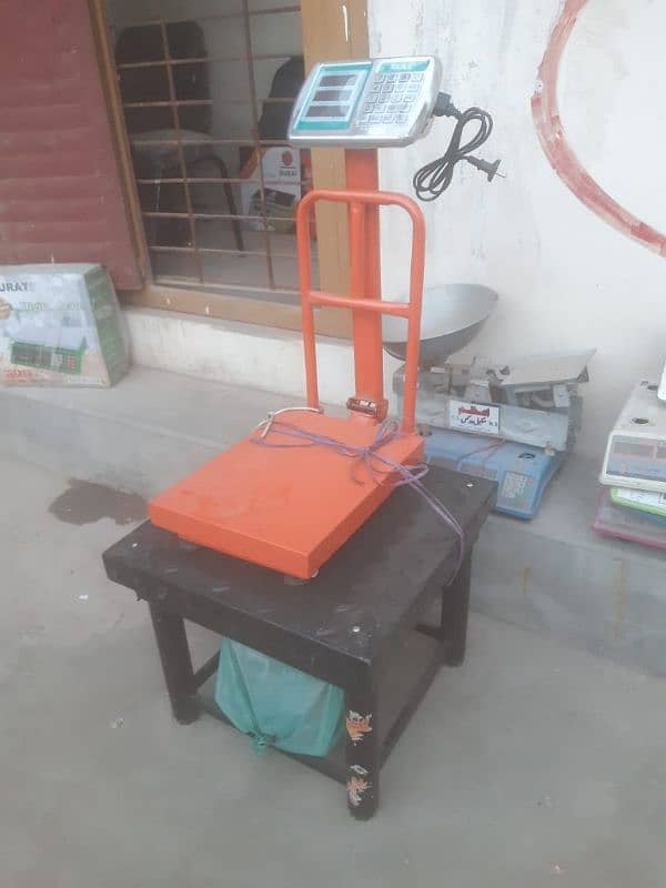 500kg scale , steel frame scale, 18" 24" size, 500kg platform 4