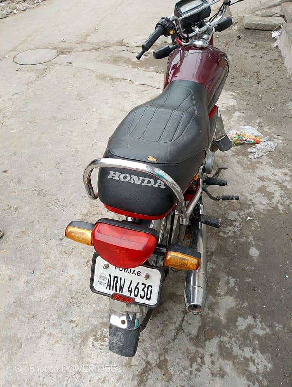 Honda 70 CD arjant shel 4